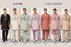 V Neck Viraasat by Shubhvastra Viscose Silk Mens Kurta With Bottom Bulk Orders In India